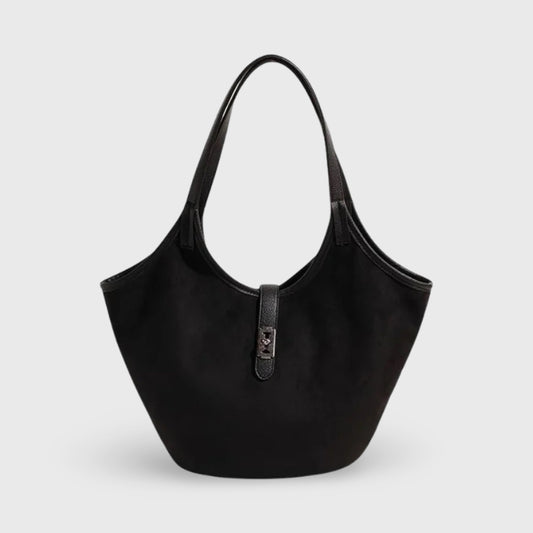 Borsa tote in suede